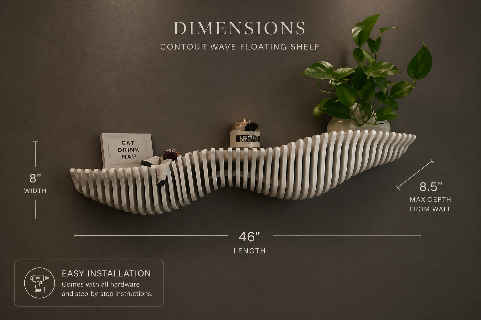 Floating Shelf — A1 / A2