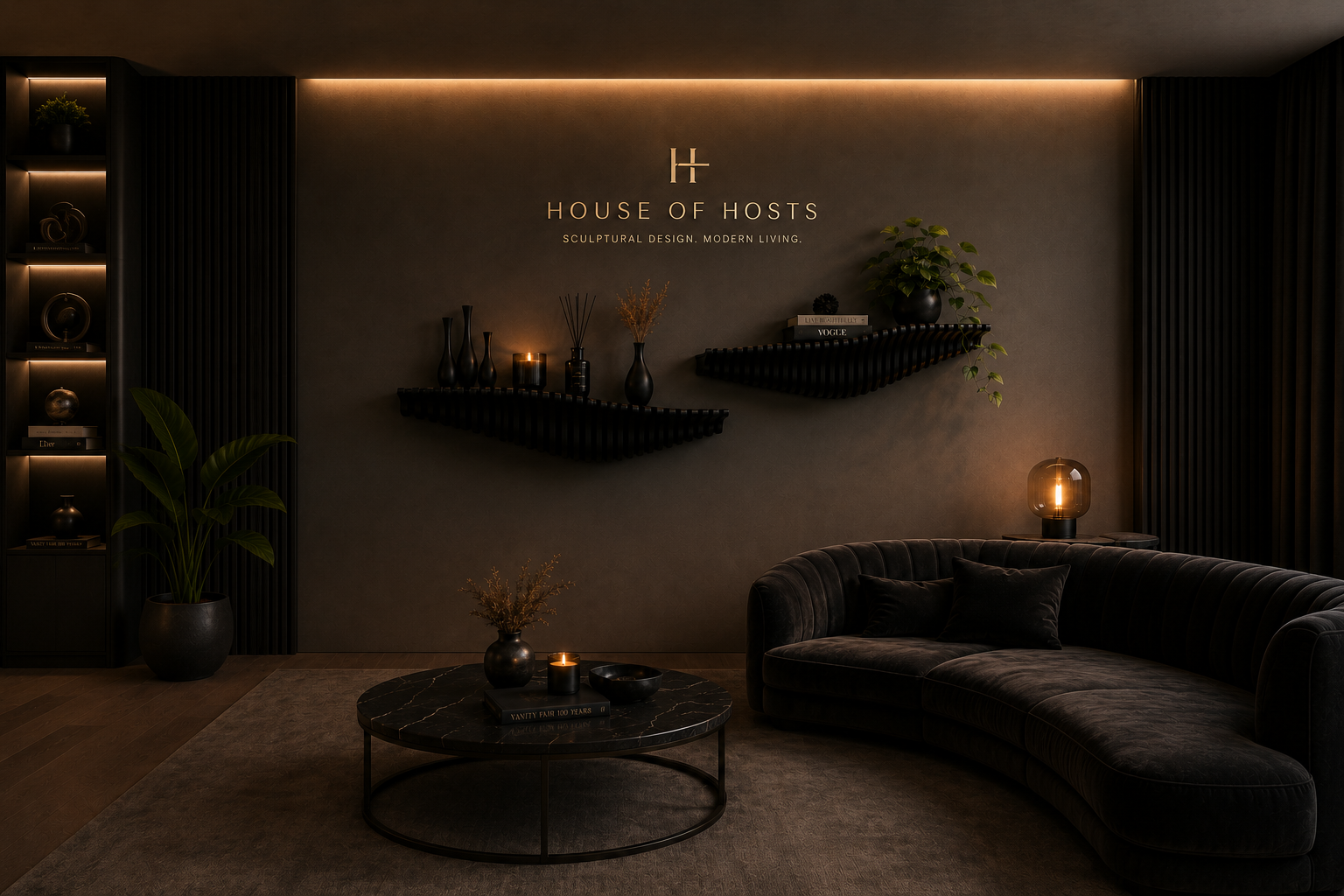 House of Hosts living room
